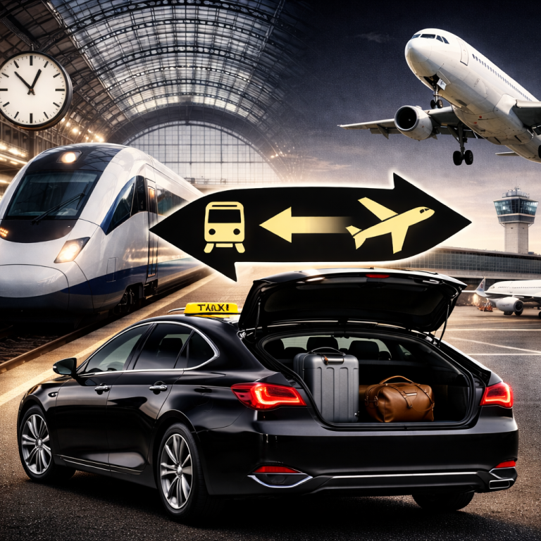 Taxi réservation pour aller en gares et aéroports CDG et Orly